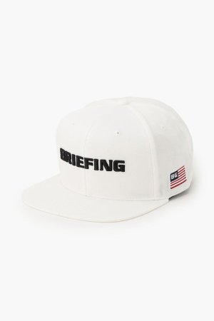 画像1: ブリーフィング ゴルフ BRIEFING MEN’S BASIC FLAT VISOR CAP{-BFS}