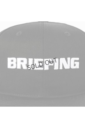 画像2: {SOLD}ブリーフィング ゴルフ BRIEFING MEN’S BASIC FLAT VISOR CAP{-BFS}