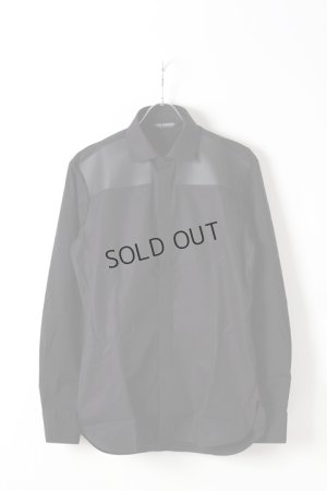 画像1: {SOLD}Neil Barrett ニールバレット POPELINE + FRAMIS PATCHES SHIRT TIE{BCM1042C-H133C-0101-AHA}