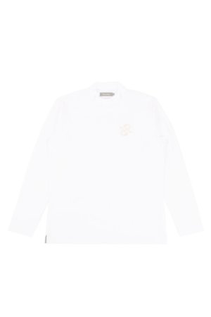 画像1: レザレクション｜Resurrection メンズ LSロゴハイネックシャツ{-BDS}