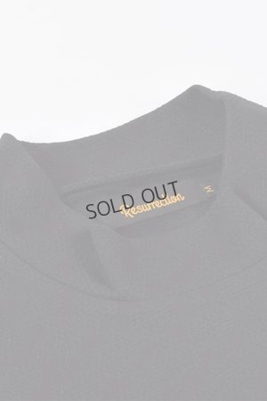 画像3: {SOLD}レザレクション｜Resurrection メンズ GMジャガードハイネックシャツ{-BDS}