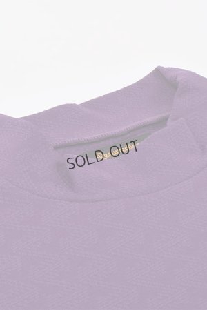 画像4: {SOLD}レザレクション｜Resurrection メンズ GMジャガード半袖モックネック{-BDA}