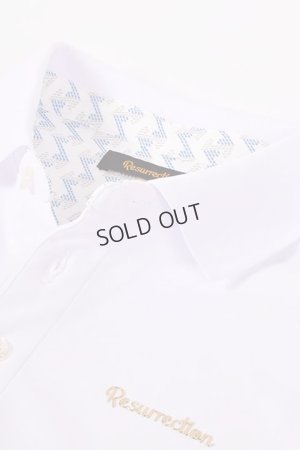 画像9: レザレクション｜Resurrection メンズ GMエンボスポロシャツ{-BDS}