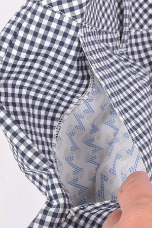 画像7: 【 30%OFF セール24,200円→16,940円】 レザレクション｜Resurrection メンズ チェックショートパンツ / ギンガム{-BDS}