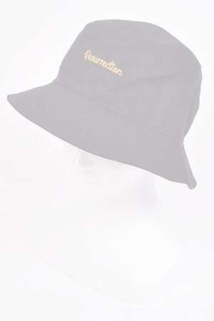 画像3:  {SOLD} レザレクション｜Resurrection GMエンボスバケットハットラナテック{-BDA}