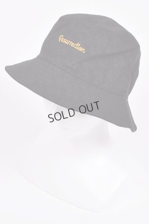 画像3: {SOLD}レザレクション｜Resurrection GMエンボスバケットハットラナテック{-BDA}