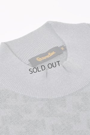 画像9: {SOLD}レザレクション｜Resurrection メンズ GMジャガードハイネックニット{-BDA}