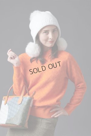 画像2: {SOLD}レザレクション｜Resurrection トリプルポンポンニット{-BDA}