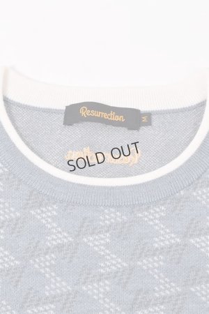 画像6: {SOLD}レザレクション｜Resurrection メンズ GMクルーネックニットプルオーバー{-BDA}