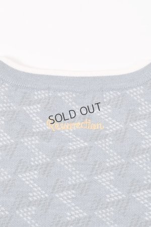 画像8: {SOLD}レザレクション｜Resurrection メンズ GMクルーネックニットプルオーバー{-BDA}