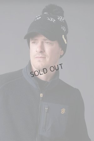画像2: {SOLD}レザレクション｜Resurrection RRロゴポンポンニットバイザーキャップ{-BDA}