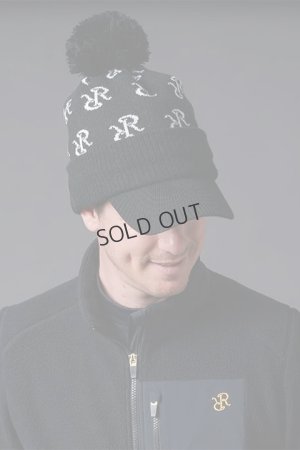 画像3: {SOLD}レザレクション｜Resurrection RRロゴポンポンニットバイザーキャップ{-BDA}