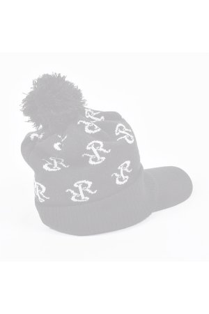 画像5:   レザレクション｜Resurrection RRロゴポンポンニットバイザーキャップ{-BDA}
