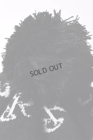 画像7: {SOLD}レザレクション｜Resurrection RRロゴポンポンニットバイザーキャップ{-BDA}