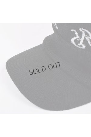 画像9: {SOLD}レザレクション｜Resurrection RRロゴポンポンニットバイザーキャップ{-BDA}