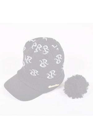 画像10:   レザレクション｜Resurrection RRロゴポンポンニットバイザーキャップ{-BDA}