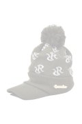   レザレクション｜Resurrection RRロゴポンポンニットバイザーキャップ{-BDA}