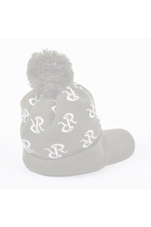 画像6:  {SOLD} レザレクション｜Resurrection RRロゴポンポンニットバイザーキャップ{-BDA}