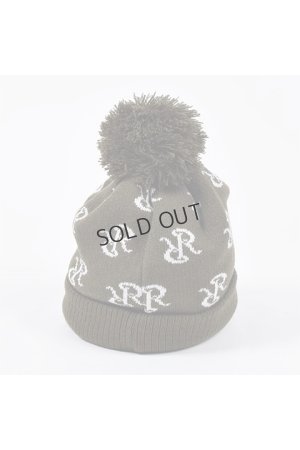 画像8: {SOLD}レザレクション｜Resurrection RRロゴポンポンニットバイザーキャップ{-BDA}