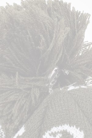 画像10:  {SOLD} レザレクション｜Resurrection RRロゴポンポンニットバイザーキャップ{-BDA}