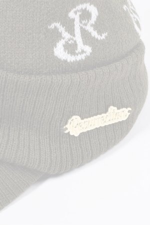 画像12:  {SOLD} レザレクション｜Resurrection RRロゴポンポンニットバイザーキャップ{-BDA}