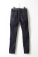 画像2: 【 30%OFF セール｜86,900円→60,830円】 Neil Barrett ニールバレット STR. JAPANESE DENIM SKINNY REGULAR RISE TAPER{BDE221-H802T-1291-AHA} (2)