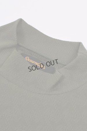 画像7: {SOLD}レザレクション｜Resurrection メンズ GMジャガードモックネック{-BES}