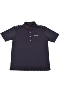 【 30%OFF セール27,500円→19,250円】 レザレクション｜Resurrection メンズ バックGMワイドポロシャツ{-BES}