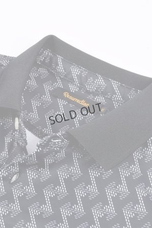画像7: {SOLD}レザレクション｜Resurrection メンズ GMプリントポロシャツ{-BES}