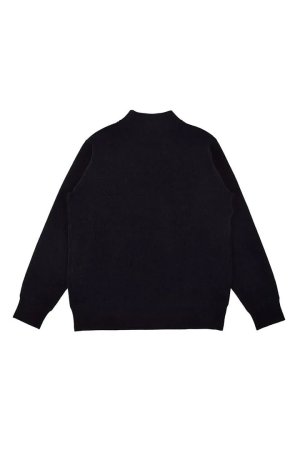 画像2: レザレクション｜Resurrection メンズ エアシャットモールヤーンハイネックニット{-BEA}