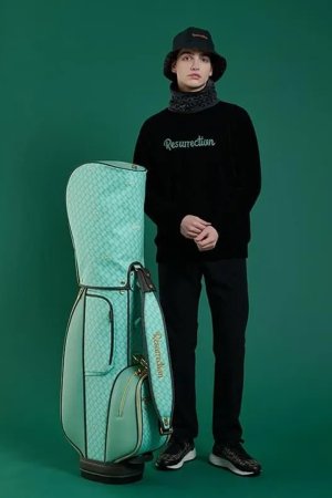 画像3: レザレクション｜Resurrection メンズ エアシャットモールヤーンハイネックニット{-BEA}