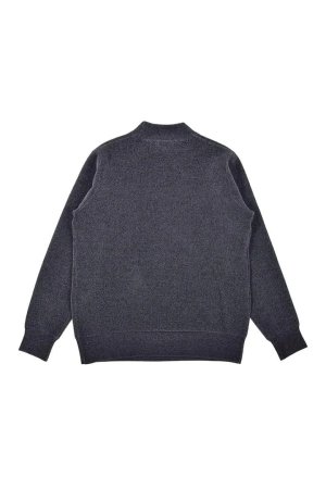 画像2: レザレクション｜Resurrection メンズ エアシャットモールヤーンハイネックニット{-BEA}