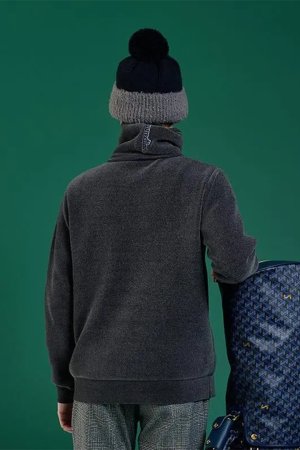 画像5: レザレクション｜Resurrection メンズ エアシャットモールヤーンハイネックニット{-BEA}