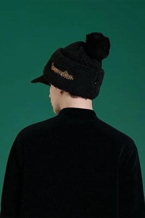 画像4: レザレクション｜Resurrection バイザーニットキャップ(ネックウォーマー付き){-BEA}