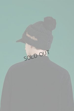 画像4: {SOLD}レザレクション｜Resurrection バイザーニットキャップ(ネックウォーマー付き){-BEA}