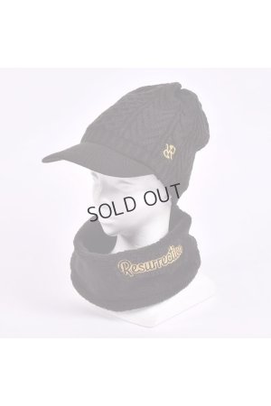 画像12: {SOLD}レザレクション｜Resurrection バイザーニットキャップ(ネックウォーマー付き){-BEA}