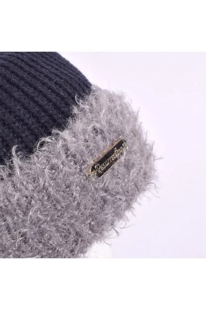 画像6: レザレクション｜Resurrection 2トーンポンポンニットキャップ{-BEA}