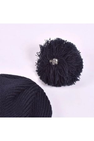 画像7: レザレクション｜Resurrection 2トーンポンポンニットキャップ{-BEA}