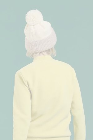 画像4: レザレクション｜Resurrection 2トーンポンポンニットキャップ{-BEA}