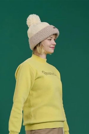 画像5: レザレクション｜Resurrection 2トーンポンポンニットキャップ{-BEA}