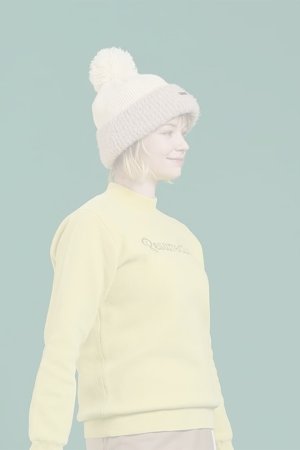 画像5: レザレクション｜Resurrection 2トーンポンポンニットキャップ{-BEA}