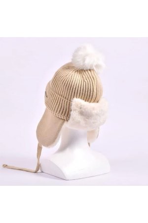 画像8: レザレクション｜Resurrection ファーイヤーニットキャップ{-BEA}