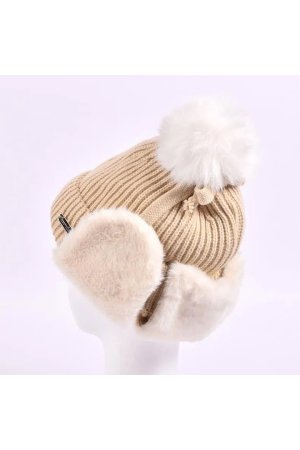 画像10: レザレクション｜Resurrection ファーイヤーニットキャップ{-BEA}