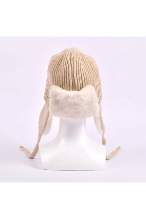 画像11: レザレクション｜Resurrection ファーイヤーニットキャップ{-BEA}