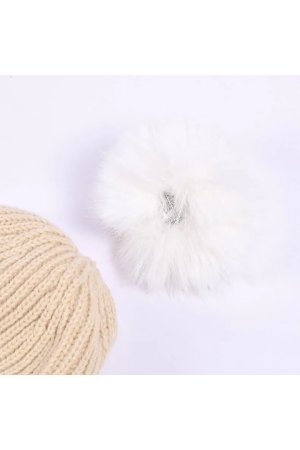 画像13: レザレクション｜Resurrection ファーイヤーニットキャップ{-BEA}