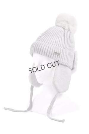 画像1: {SOLD}レザレクション｜Resurrection ファーイヤーニットキャップ{-BEA}