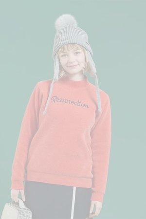 画像2:   レザレクション｜Resurrection ファーイヤーニットキャップ{-BEA}