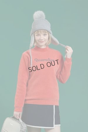 画像5: {SOLD}レザレクション｜Resurrection ファーイヤーニットキャップ{-BEA}