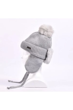 画像6: レザレクション｜Resurrection ファーイヤーニットキャップ{-BEA}