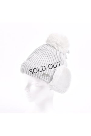 画像9: {SOLD}レザレクション｜Resurrection ファーイヤーニットキャップ{-BEA}